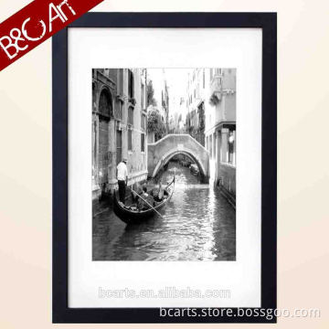 Z(9532) High quality impressionist people on sailboat oil painting